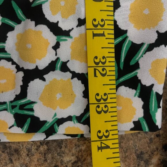 Diane Von Furstenberg Women Cottagecore Floral Shift Dress Size 12 Spring Resort - Picture 12 of 12